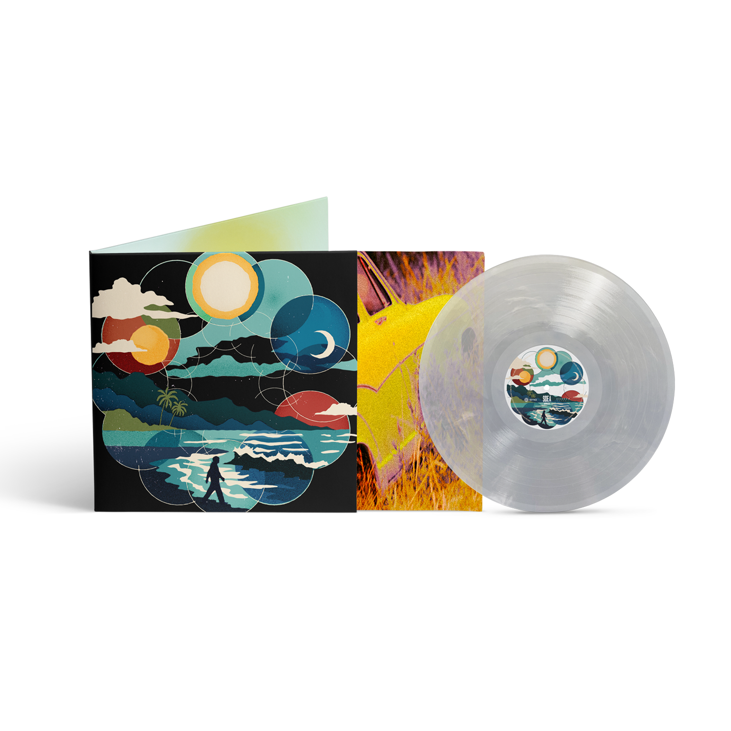 How Did I Get Here? Alternate Cover White & Clear Marble Vinyl